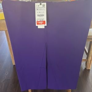 Zara Purple skirt- new with tag